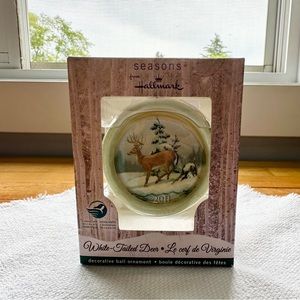 Hallmark Seasons 2011 Canadian Wildlife Federation Deer Christmas Ornament